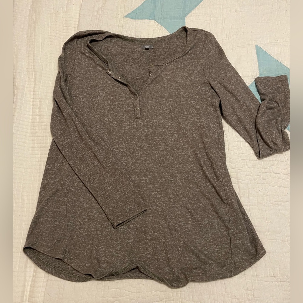 Aerie Olive Green Cozy shirt
